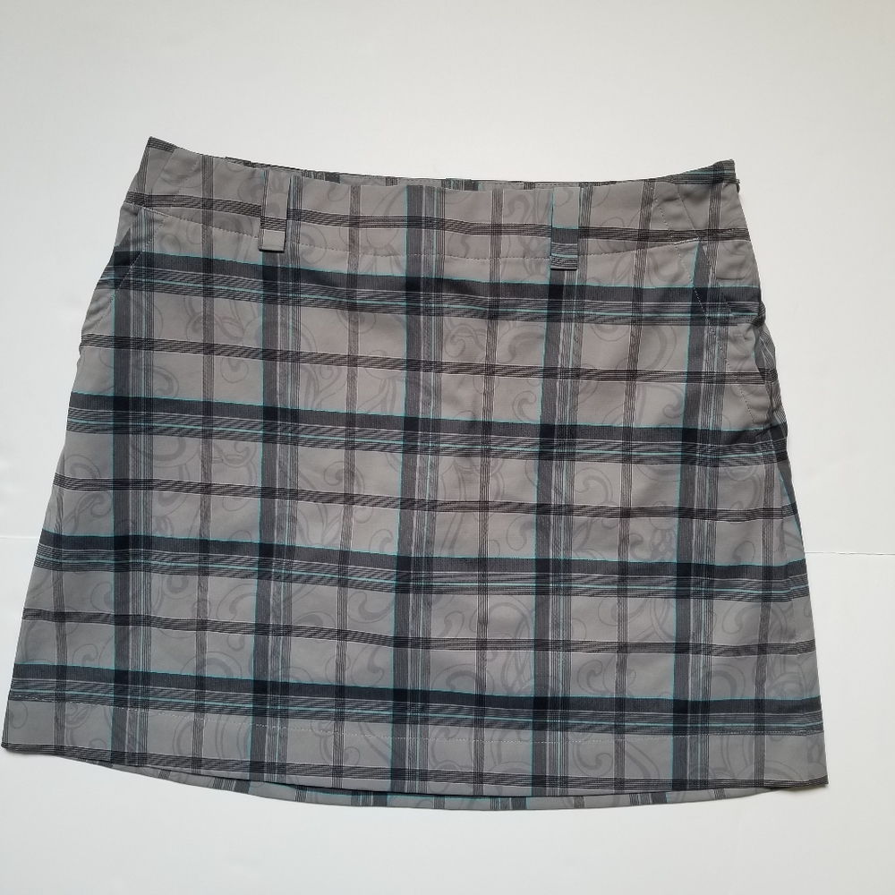 Nike Golf Dri-fit plaid Skort